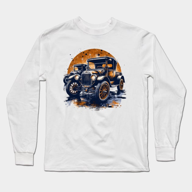 Ford Model T Long Sleeve T-Shirt by Vehicles-Art